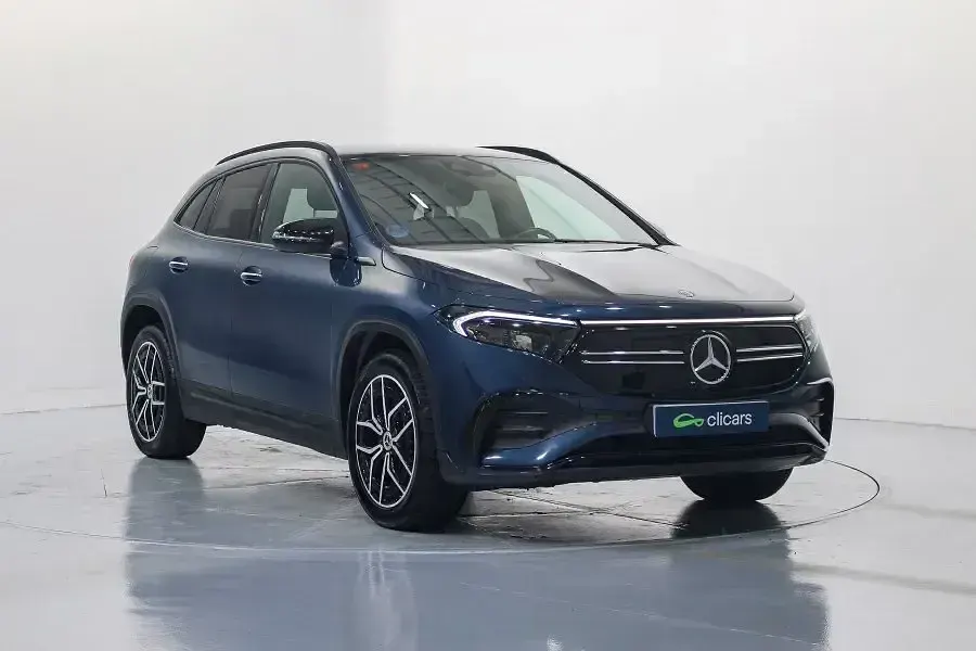 Käytetty Mercedes EQA250 139 kW (190 HP) 2021 Sininen Katumaasturi