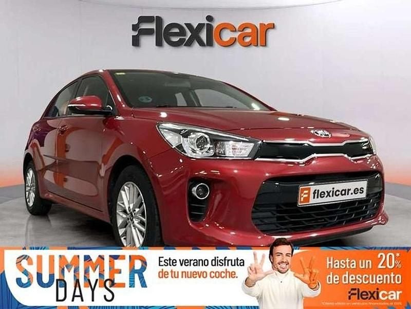 Rojo Usado 2018 Kia Rio Berlina | 9790 € (Buen precio) - Imagen 1/4