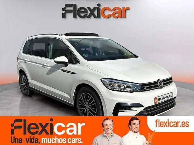 Blanco Usado 2019 VW Touran Sportline Monovolumen | 22.490 € (Un poco caro) - Imagen 1/4