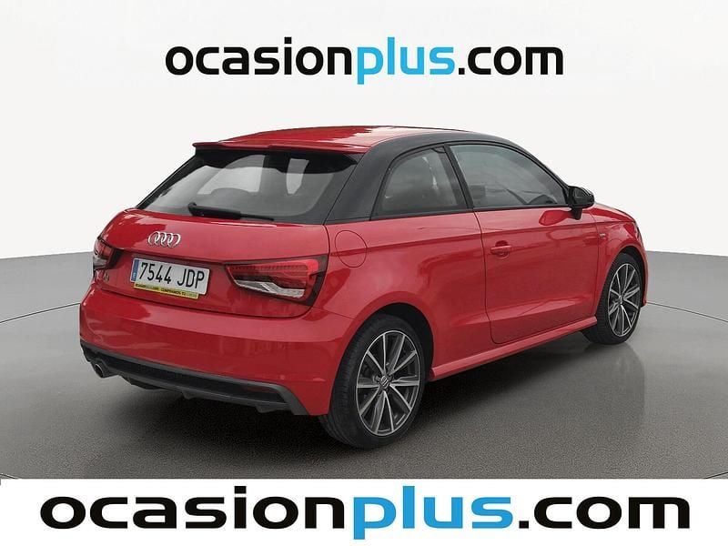 Usado Audi A1 S-Line 90 CV (66 kW) 2015 Rojo Utilitario