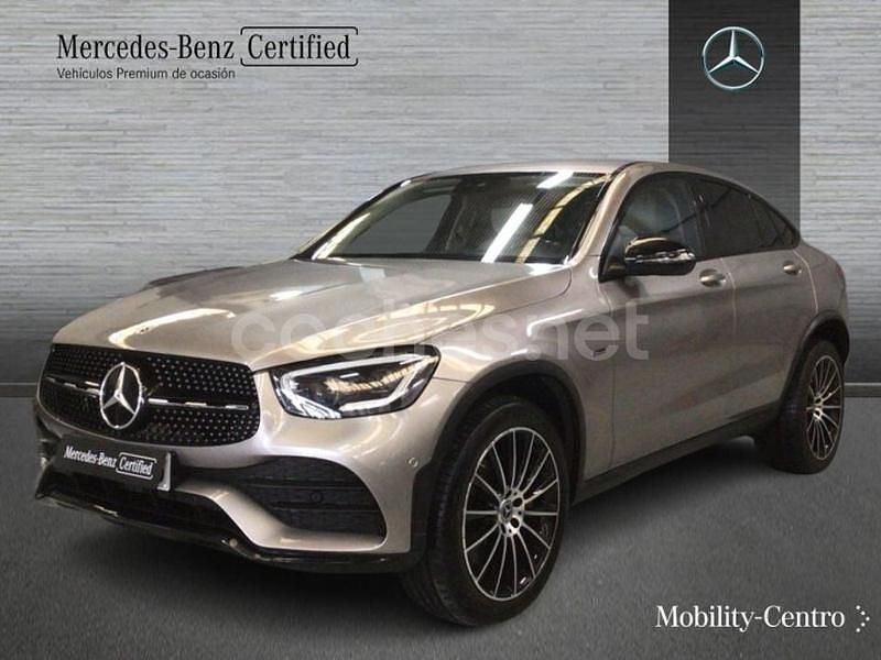 Gris / plata Usado 2021 Mercedes GLC300e Coupe | 46.900 € (Un poco caro) - Imagen 1/4
