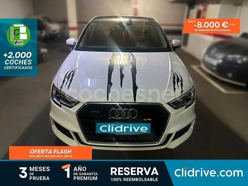 Blanco Usado 2017 Audi A3 S-Line Berlina | 14.190 € (Buen precio) - Imagen 1/3