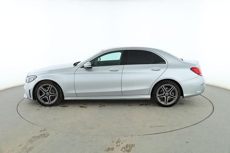 Usado Mercedes C200 AMG line 197 CV (144 kW) 2019 Gris Berlina
