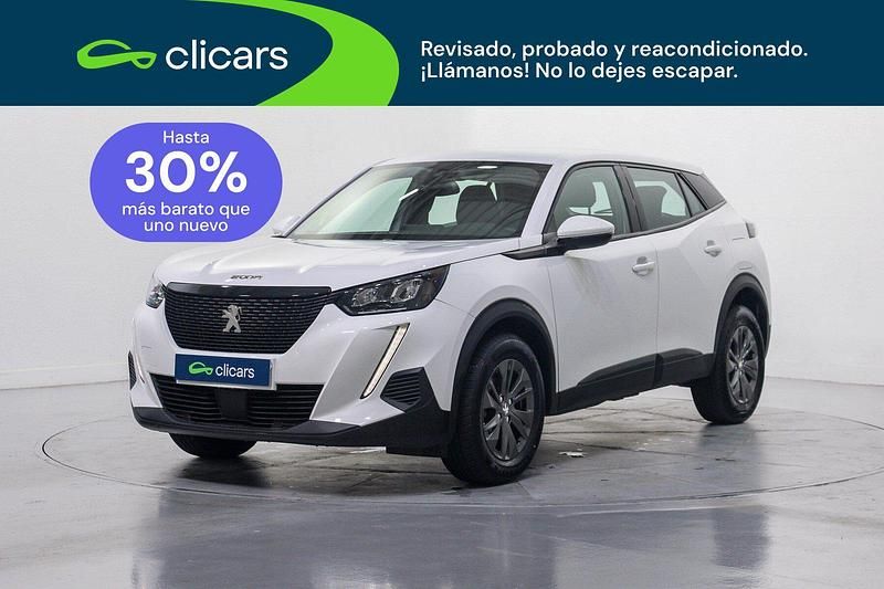 Usado Peugeot 2008 Active 100 CV (73 kW) 2021 Blanco SUV