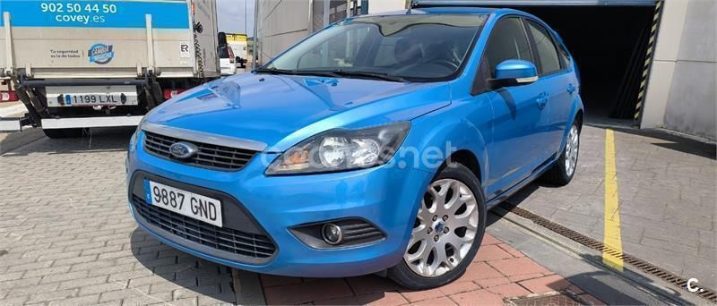 Azul Usado 2009 Ford Focus Business Edition Berlina | 3900 € (Buen precio) - Imagen 1/4