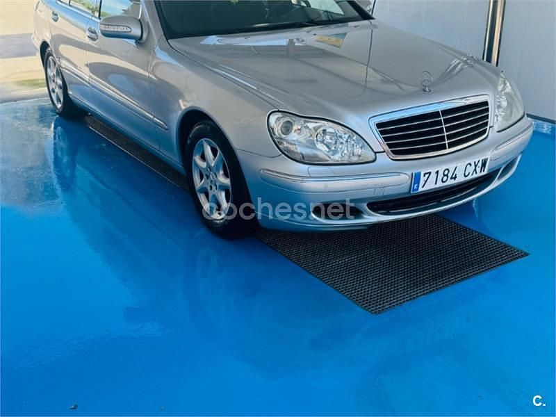Usado Mercedes S320 204 CV (150 kW) 2004 Gris / plata Berlina