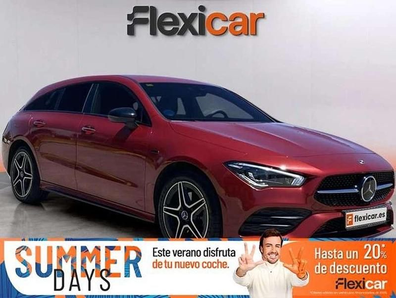 Rojo Usado 2020 Mercedes CLA250e Shooting Brake Familiar | 27.490 € (Precio justo) - Imagen 1/4
