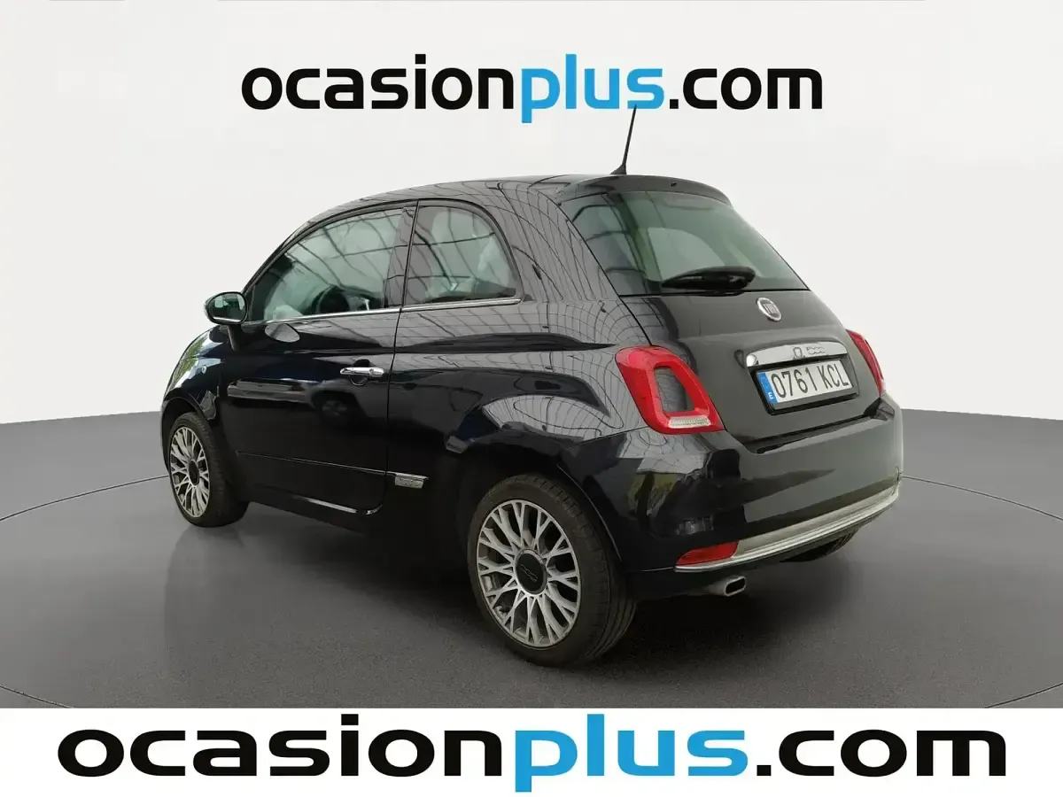 Usado Fiat 500 Lounge 69 CV (50 kW) 2017 Negro Utilitario