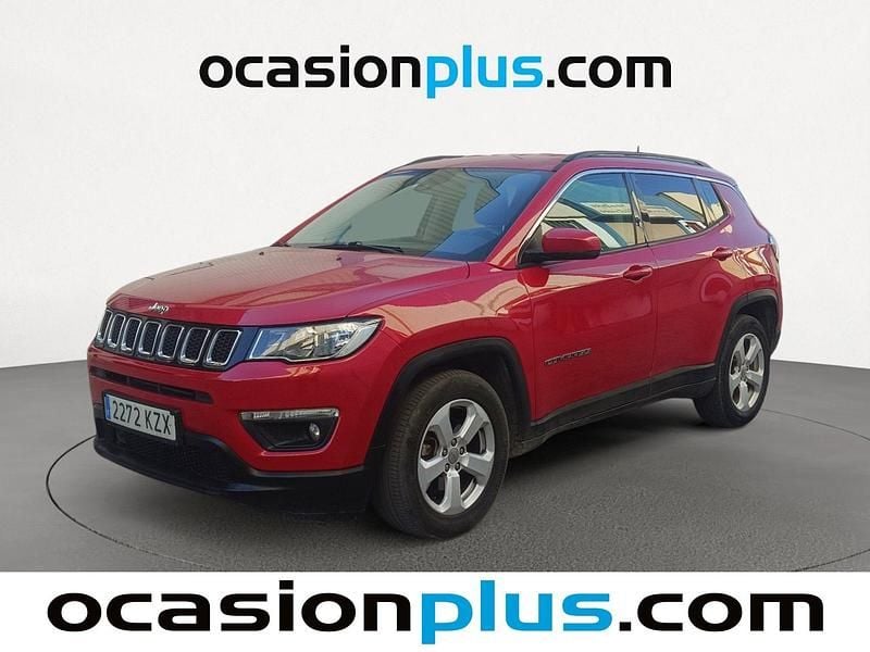 Rojo Usado 2019 Jeep Compass Longitude SUV | 14.046 € (Precio justo) - Imagen 1/4