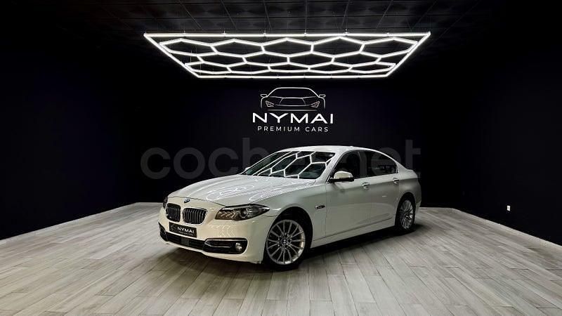 Usado BMW 520 Luxury Line 190 CV (139 kW) 2015 Blanco Berlina