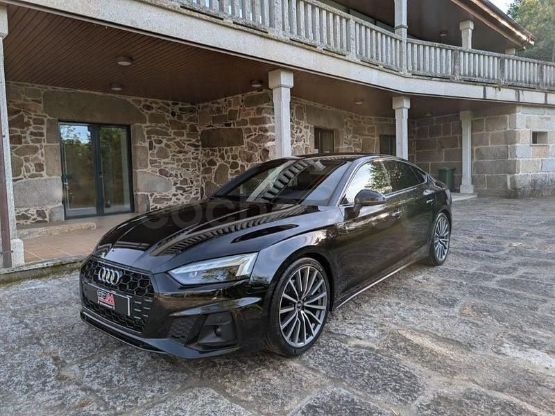 Usado Audi A5 Sportback Ambiente 150 CV (110 kW) 2021 Negro Utilitario