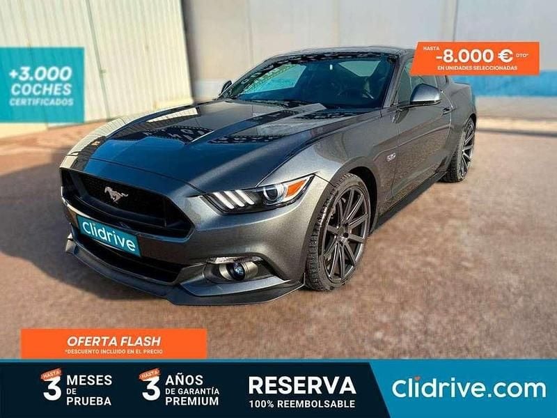 Gris Usado 2016 Ford Mustang GT Coupe | 34.890 € (Super precio) - Imagen 1/3