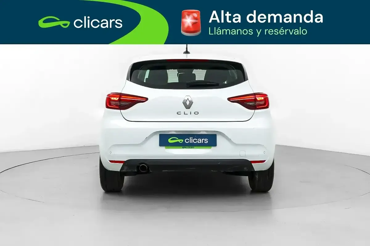 Usado Renault Clio Intens 100 CV (73 kW) 2022 Blanco Utilitario