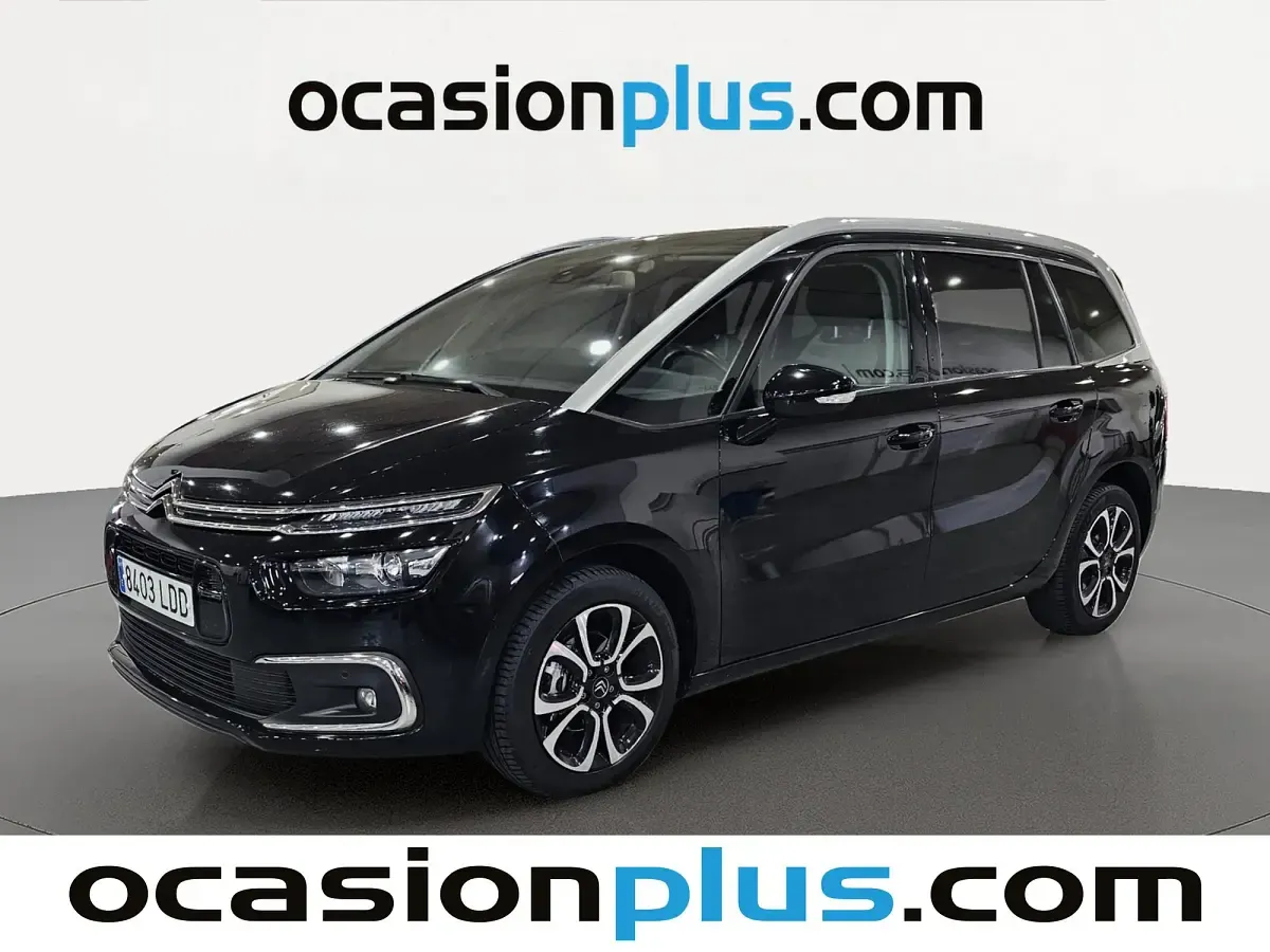 Usado Citroën C4 SpaceTourer PureTech 131 CV (96 kW) 2019 Negro Monovolumen