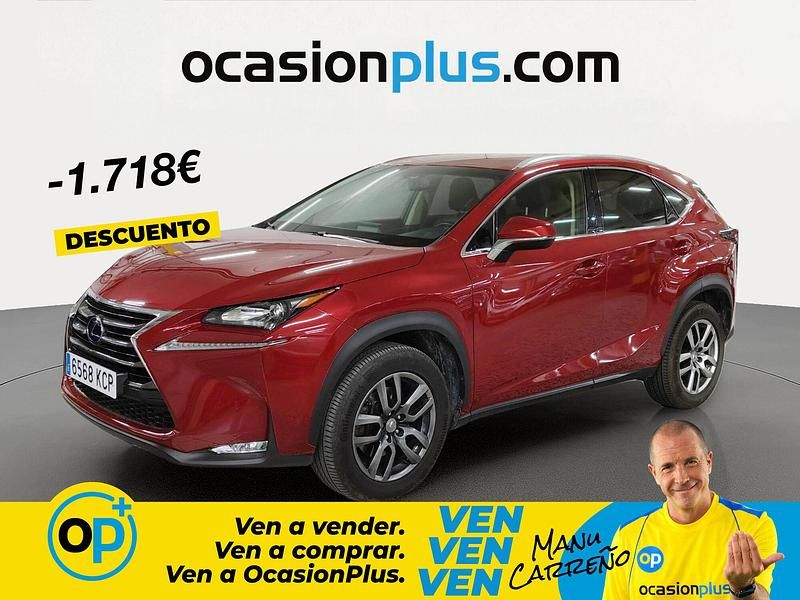 Usado Lexus NX300h Executive Line 197 CV (144 kW) 2017 Rojo SUV
