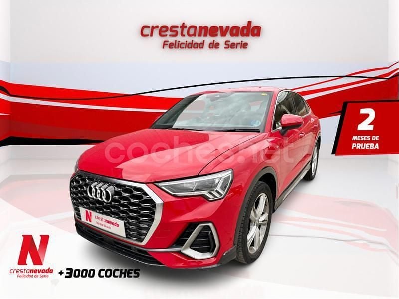 Rojo Usado 2020 Audi Q3 Sportback S-Line SUV | 32.990 € (Precio justo) - Imagen 1/4
