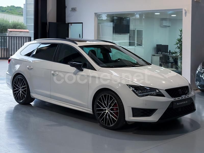Usado Seat Leon CUPRA 280 CV (205 kW) 2015 Blanco Familiar