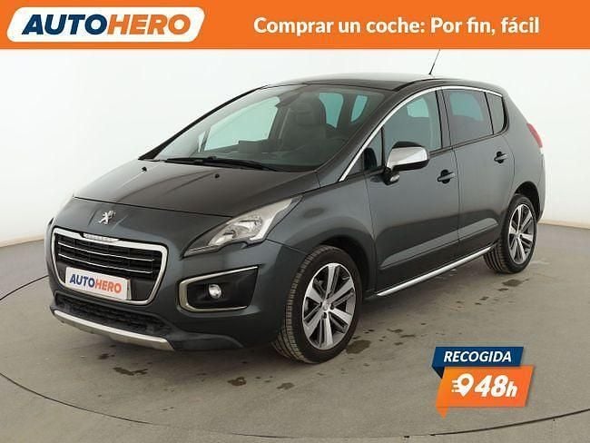 Usado Peugeot 3008 Allure 130 CV (95 kW) 2016 Gris SUV