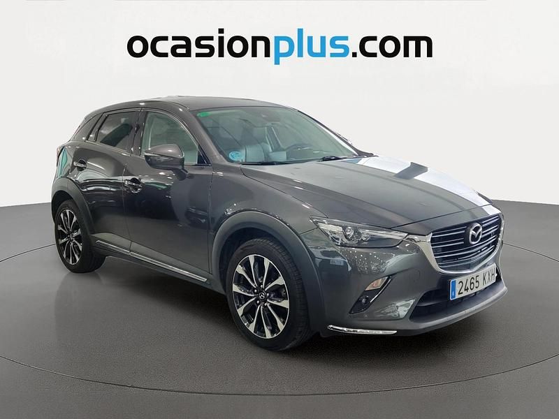 Usado Mazda CX-3 116 CV (85 kW) 2019 Gris SUV