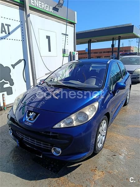 Usado Peugeot 207 GT 110 CV (80 kW) 2006 Azul Berlina