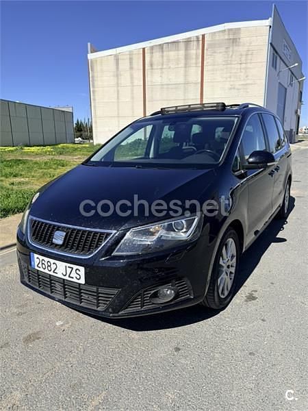Usado Seat Alhambra Ecomotive 170 CV (125 kW) 2012 Negro Monovolumen