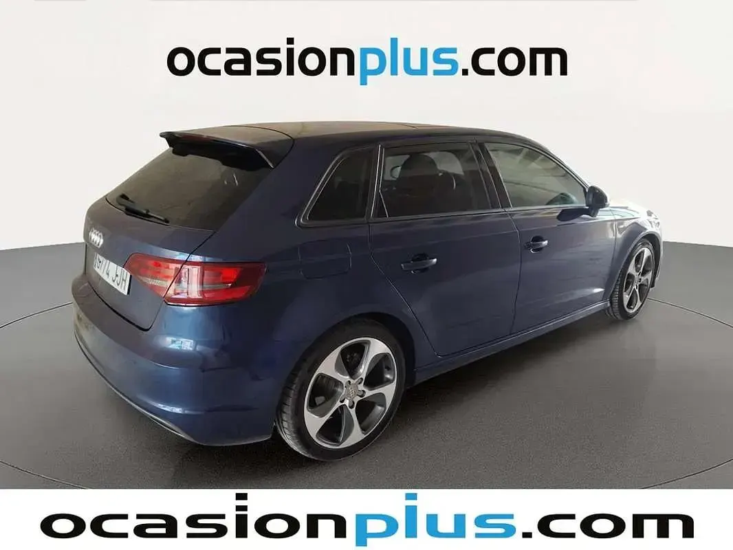 Usado Audi A3 Sportback S-Line 110 CV (80 kW) 2015 Azul Utilitario