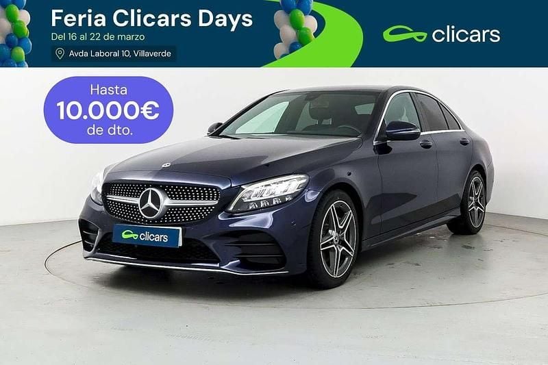 Usado Mercedes C220 194 CV (142 kW) 2020 Azul Berlina