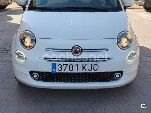 Usado Fiat 500 Lounge 69 CV (50 kW) 2018 Blanco Berlina