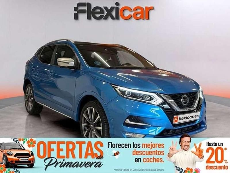 Usado Nissan Qashqai Tekna 150 CV (110 kW) 2019 Azul SUV