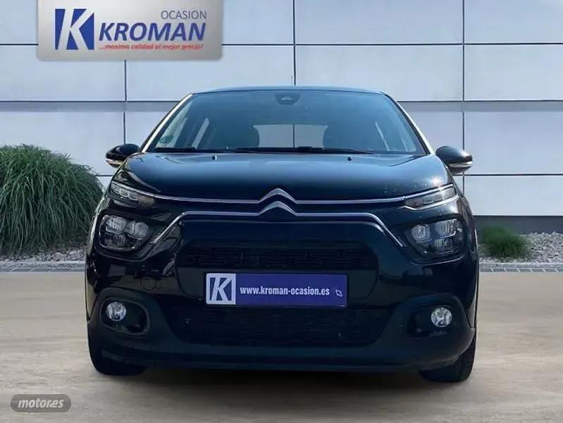 Usado Citroën C3 PureTech 82 CV (60 kW) 2024 Negro Berlina