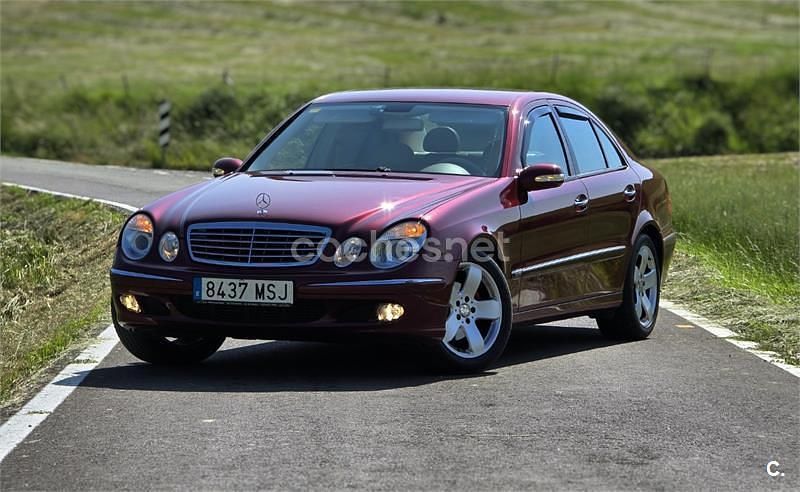 Granate Usado 2005 Mercedes E220 Elegance Berlina | 5500 € (Buen precio) - Imagen 1/4