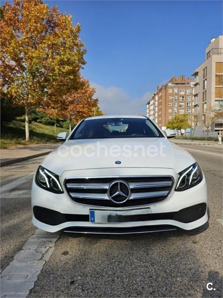 Usado Mercedes E220 194 CV (142 kW) 2017 Blanco Berlina