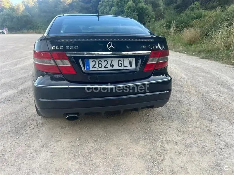 Usado Mercedes CLC220 150 CV (110 kW) 2009 Negro Coupe