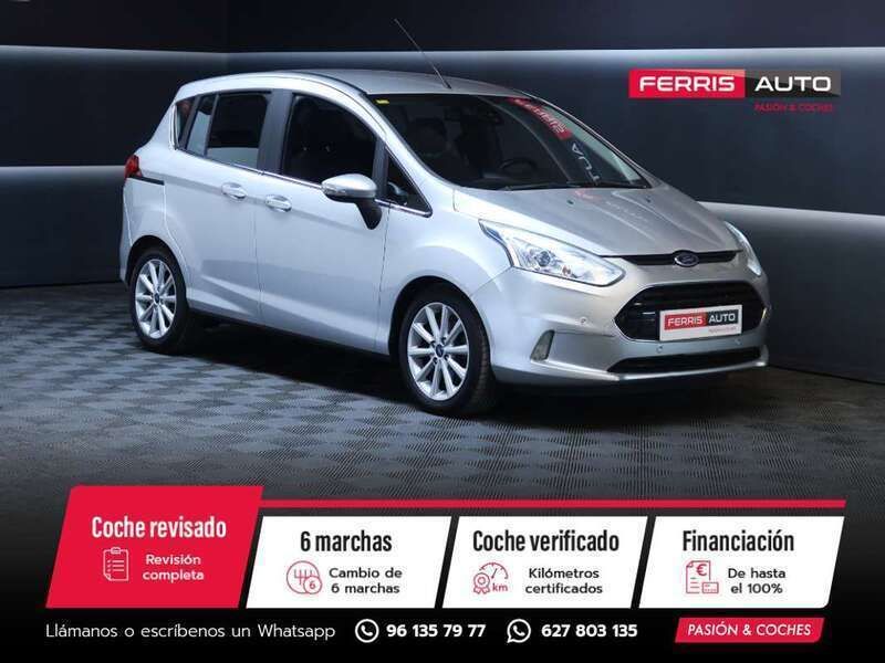 Gris / plata Usado 2015 Ford B-MAX Titanium Monovolumen | 9990 € (Caro) - Imagen 1/4