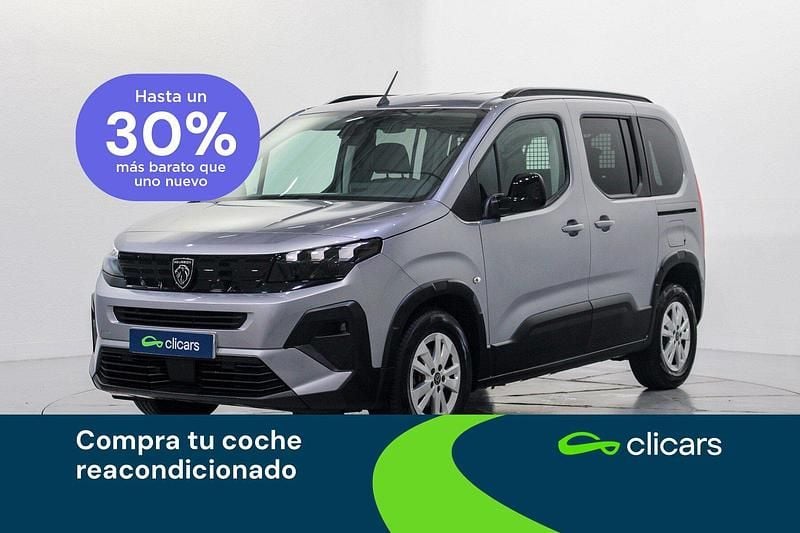 Gris Usado 2024 Peugeot Rifter Allure Monovolumen | 21.490 € (Precio justo) - Imagen 1/4