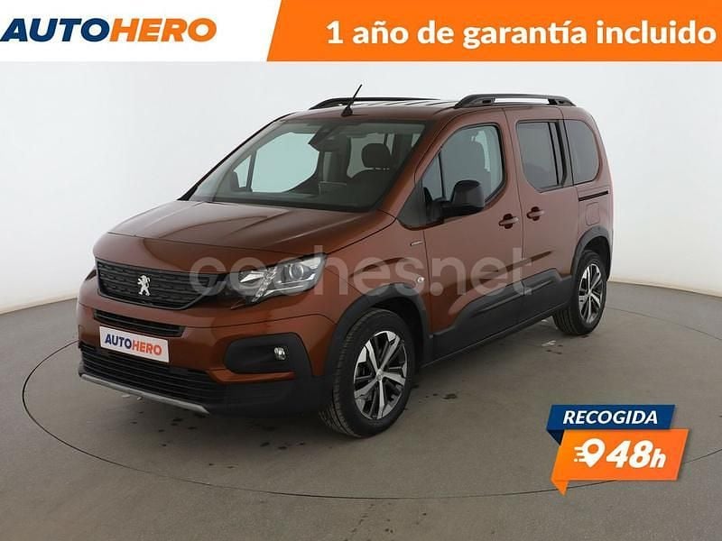Marrón Usado 2018 Peugeot Rifter GT-line Monovolumen | 17.599 € (Precio justo) - Imagen 1/3
