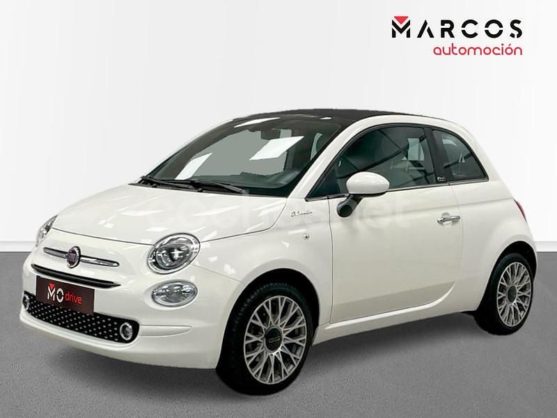 Blanco Usado 2022 Fiat 500C Dolcevita Descapotable | 13.900 € (Precio justo) - Imagen 1/1