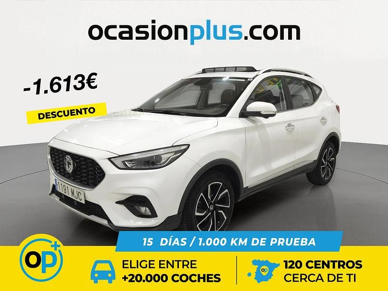 Usado MG ZS Luxury 111 CV (81 kW) 2023 Blanco SUV