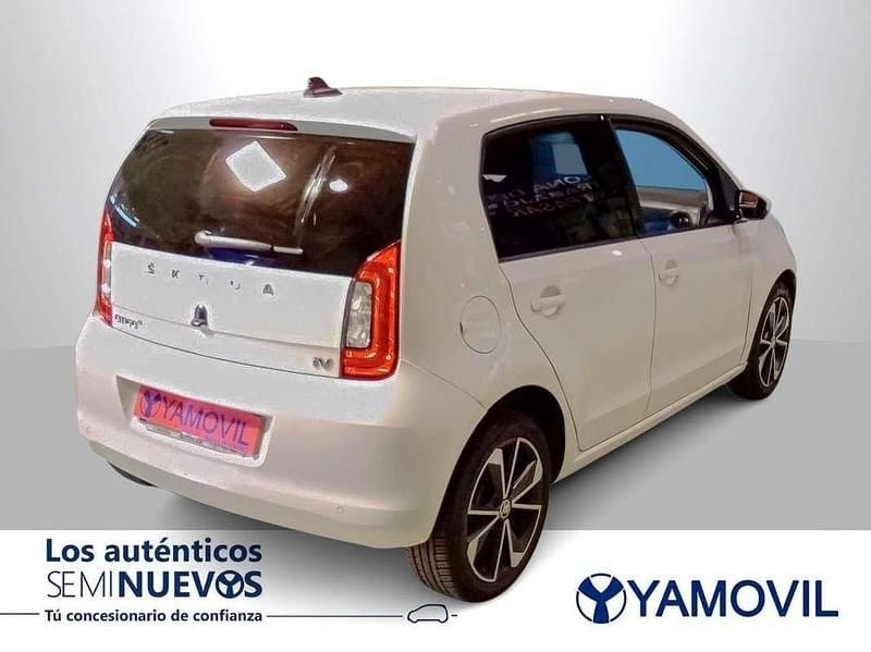 Usado Skoda Citigo-e IV Style 61 kW (83 CV) 2020 Blanco Utilitario