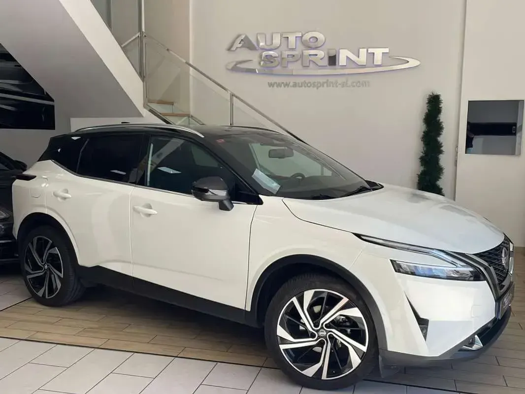 Usado Nissan Qashqai Tekna+ 158 CV (116 kW) 2022 Blanco SUV