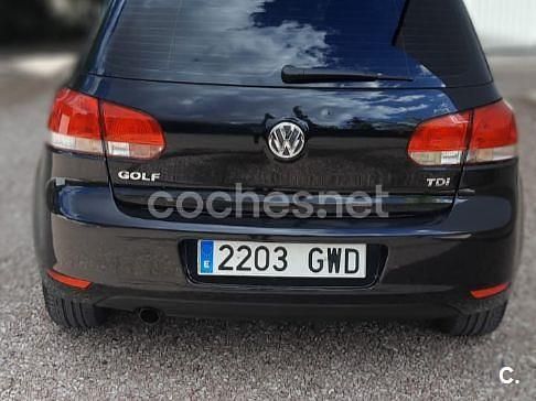 Usado VW Golf VI Advance 105 CV (77 kW) 2010 Negro Utilitario