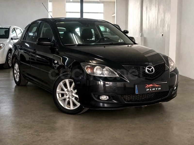 Usado Mazda 3 Active 105 CV (77 kW) 2008 Negro Berlina