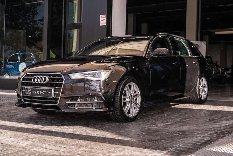 Usado Audi A6 190 CV (139 kW) 2018 Negro Familiar