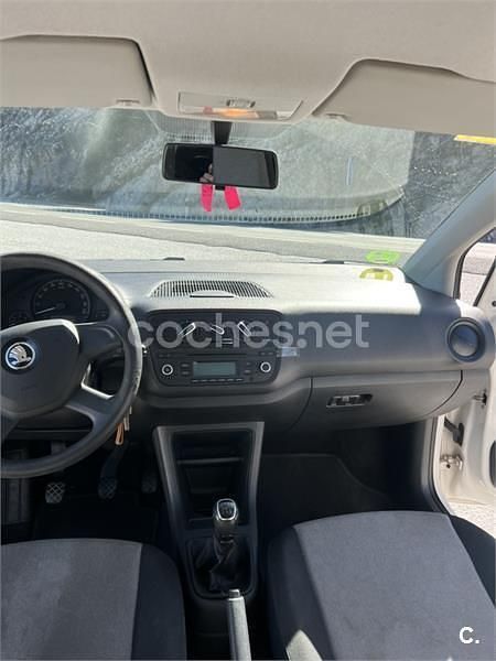 Usado Skoda Citigo Ambition 60 CV (44 kW) 2014 Blanco Utilitario