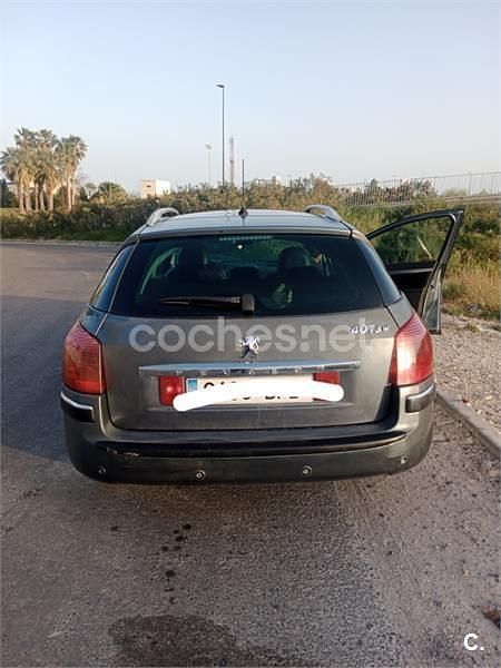 Usado Peugeot 407 Sport 136 CV (100 kW) 2004 Gris / plata Berlina