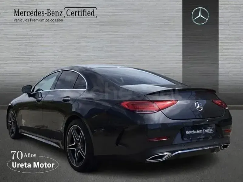 Usado Mercedes CLS220 194 CV (142 kW) 2022 Gris / plata Berlina
