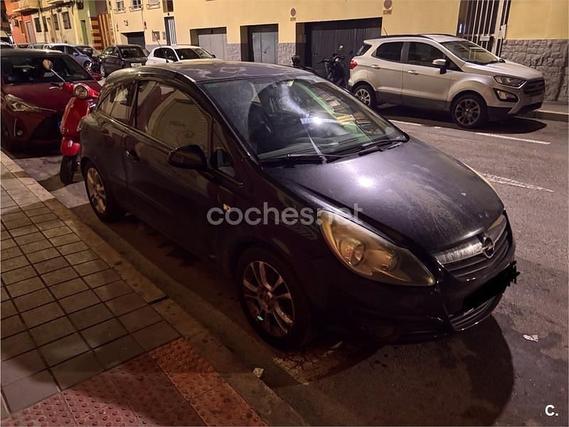 Usado Opel Corsa Sport 90 CV (66 kW) 2007 Negro Utilitario