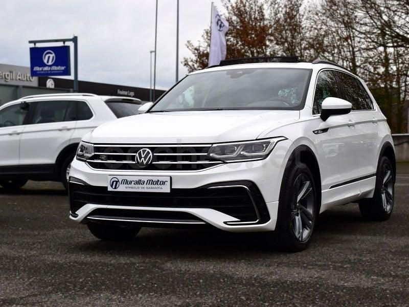 Usado VW Tiguan R-line 150 CV (110 kW) 2022 Blanco SUV