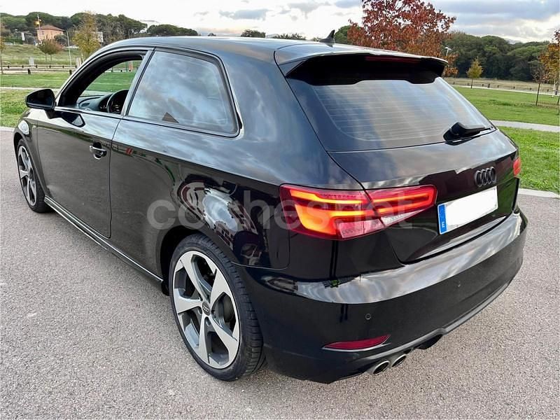 Usado Audi A3 S-Line 150 CV (110 kW) 2016 Negro Berlina