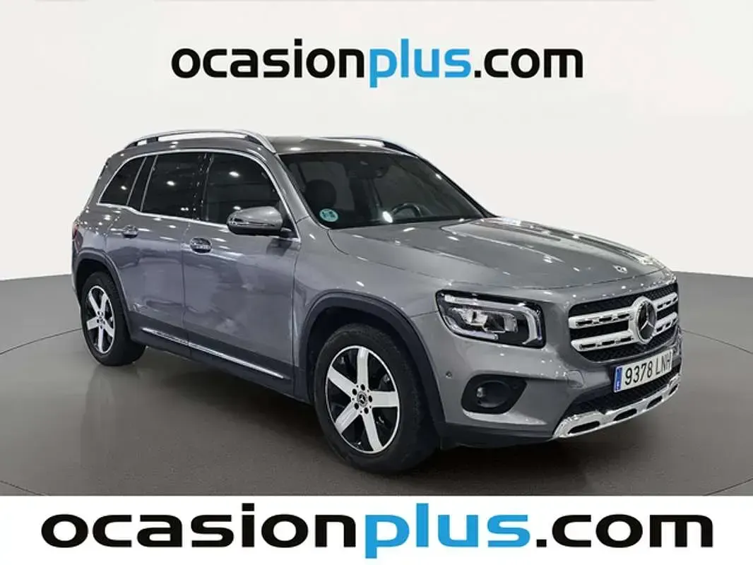 Usado Mercedes GLB200 150 CV (110 kW) 2021 Gris SUV